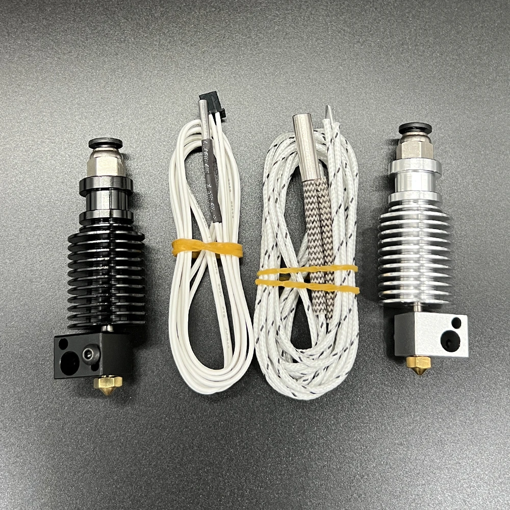 E3D V6 Hotend Kit 3d Printer Accessories 320℃ High Temperature Version J-head Remote Extruder Parts 12V 24V Hot End 1.75/0.4MM