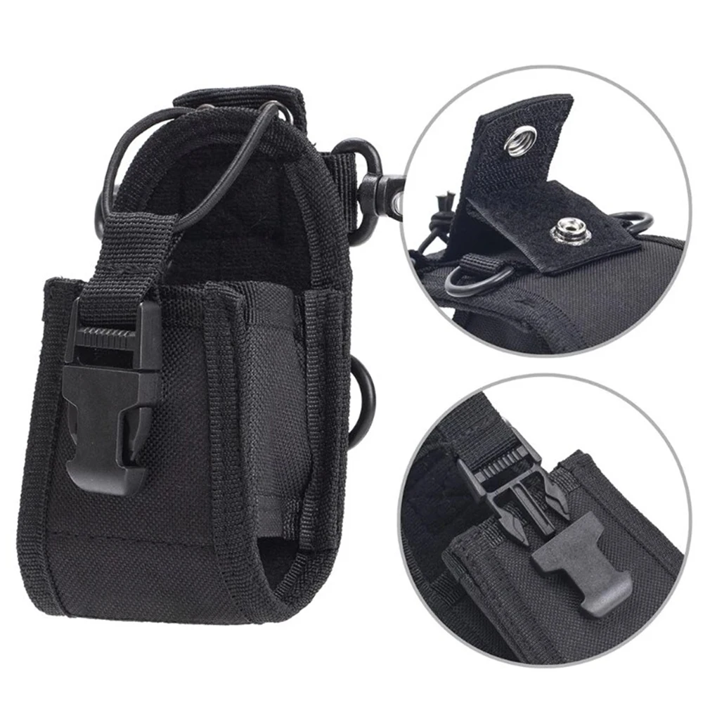 

Security Walkie Talkie Holder Bag Outdoor Two-way Radio Pocket Carry Cases Accessory Intercom Device Replacing Parts