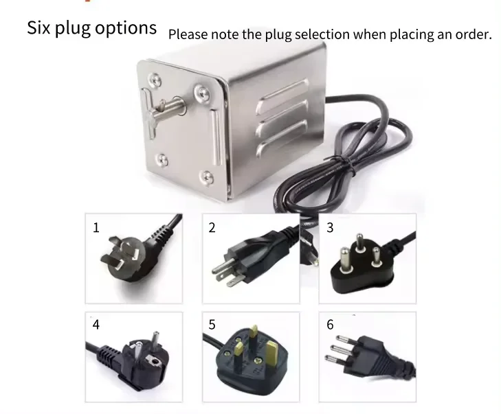 Домашний электрический мотор из нержавеющей стали автоматический вращающийся