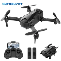 sinovan m37 drone with 4k hd camera wifi fpv air pressure altitude hold foldable quadcopter rc drone kid toy boys gifts
