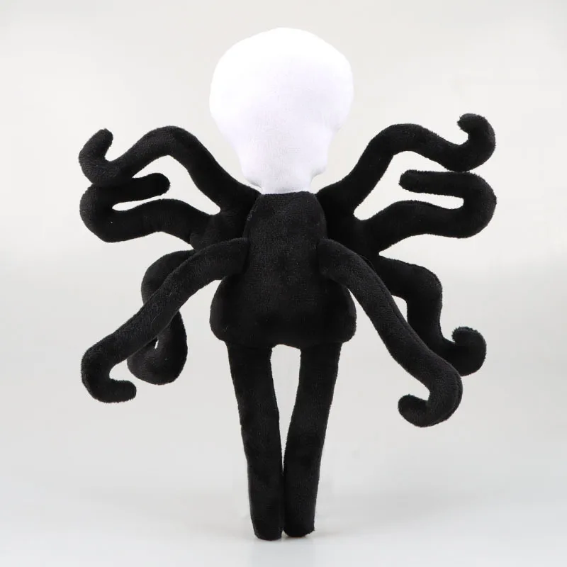 

New 30cm Slenderman Plush Toy Soft Slender Man Shy Guy Plush Doll Spooky Cute Toy Horror Fiction Anime Toys Adult Gift for Kids
