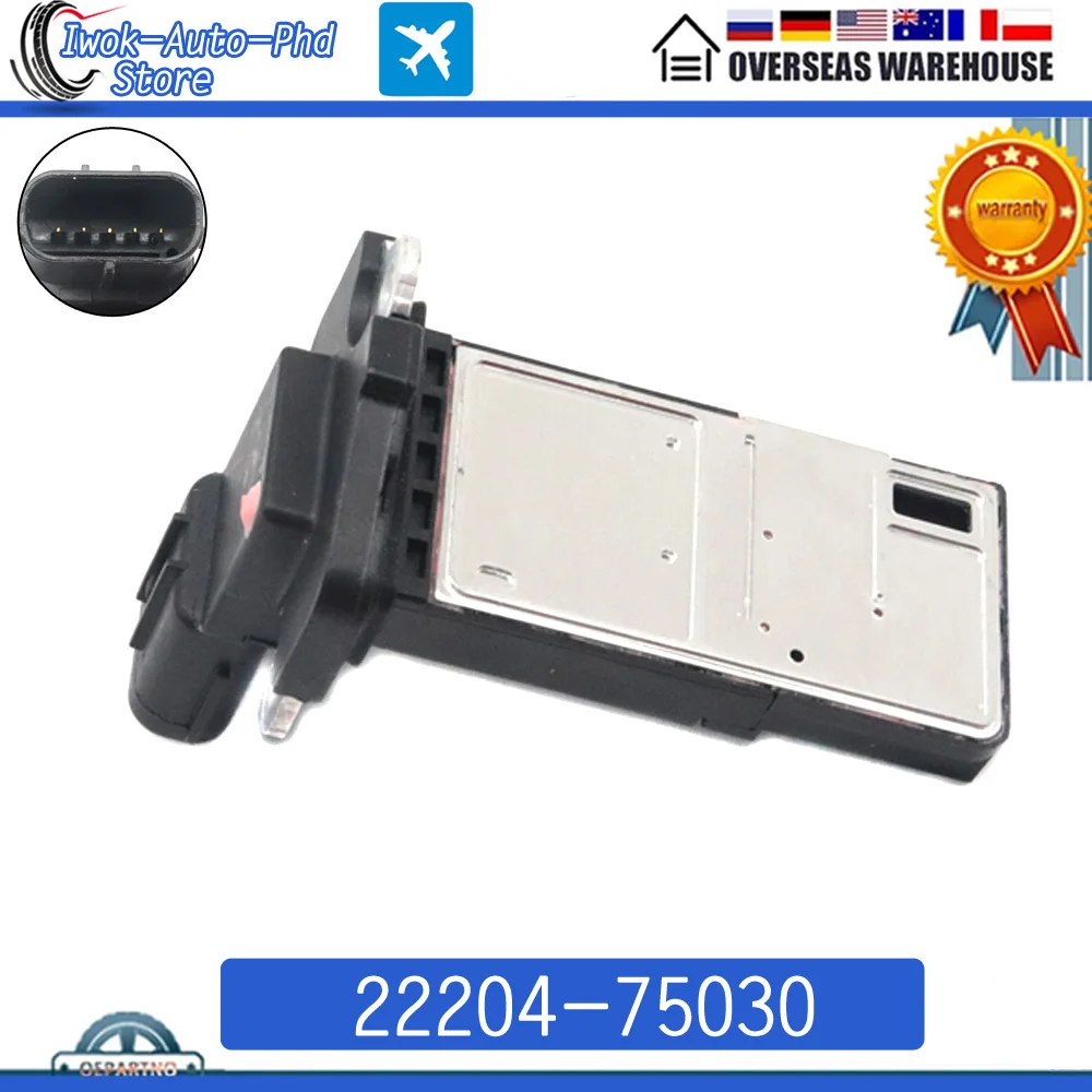 Датчик массового расхода воздуха 22204-75030 MAF 22680-AA360 для Toyota Sequoia Tundra Subaru Forester Impreza Legacy