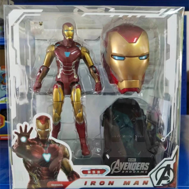 

Genuine Marvel Avengers 4 Metamorphosis Toy Steel Spider Man Doll Robot Action Figure Model Doll Toys Children's Christmas Gifts