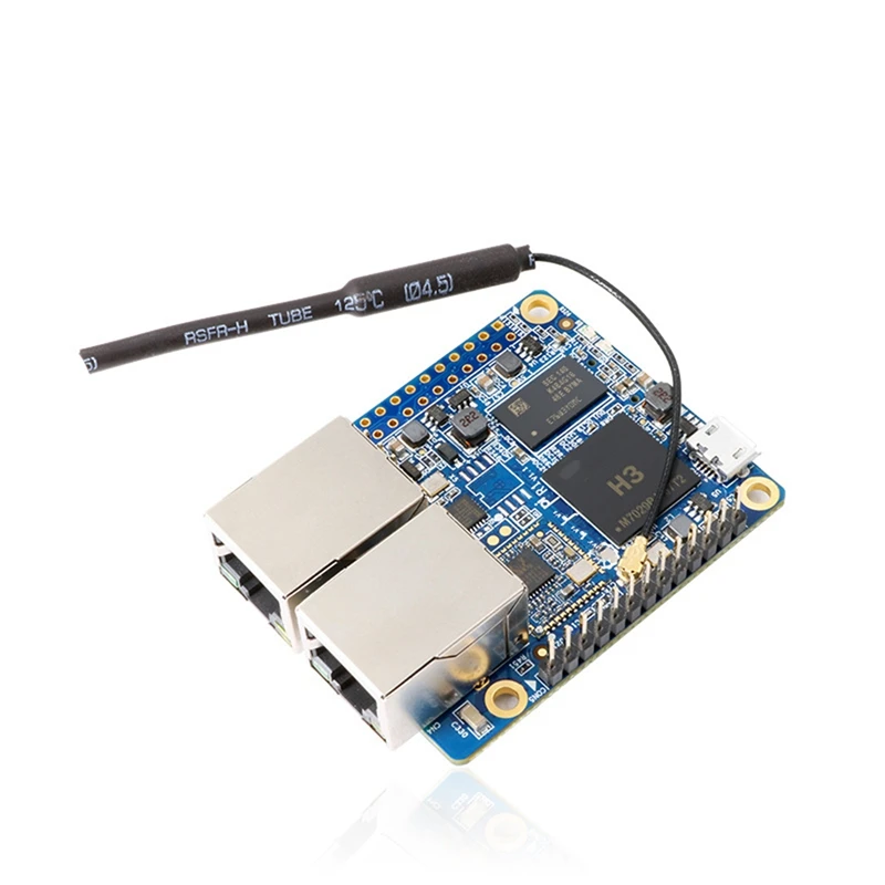 

For Orangepi R1 Allwinner H3 4-Core 32Bit Cortex-A7 512MB Memory Dual Network Port Development Board Programming Openwrt