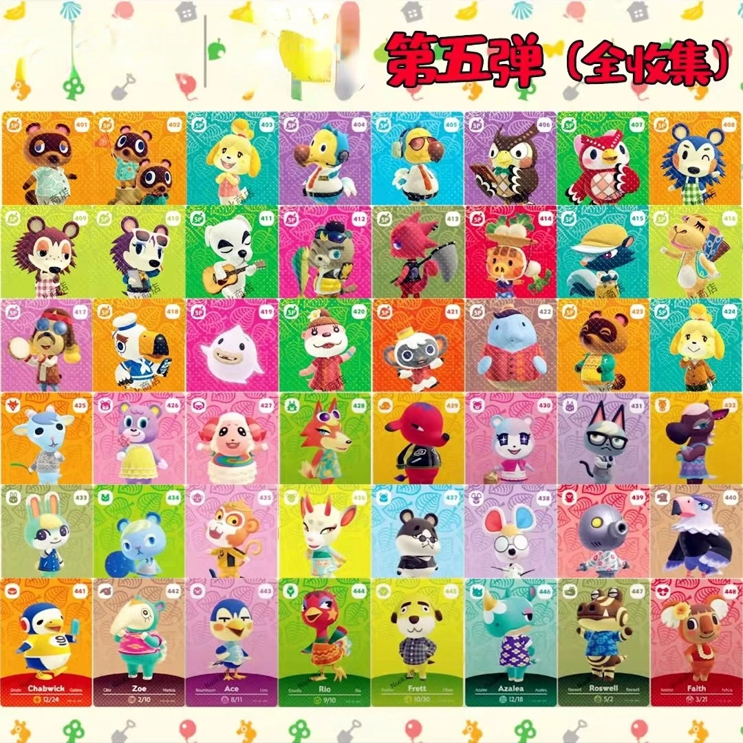 

Series 5 Animal Game Card Amxxbo RV Car Card 2022 New Data Ntag215 Mini Tag NFC Card