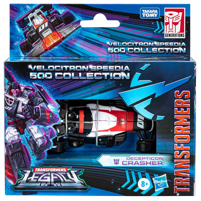 

Трансформеры Legacy велоцитрон Speedia 500 коллекция Deluxe Decepticon Crasher экшн-фигурка Коллекционная модель игрушка