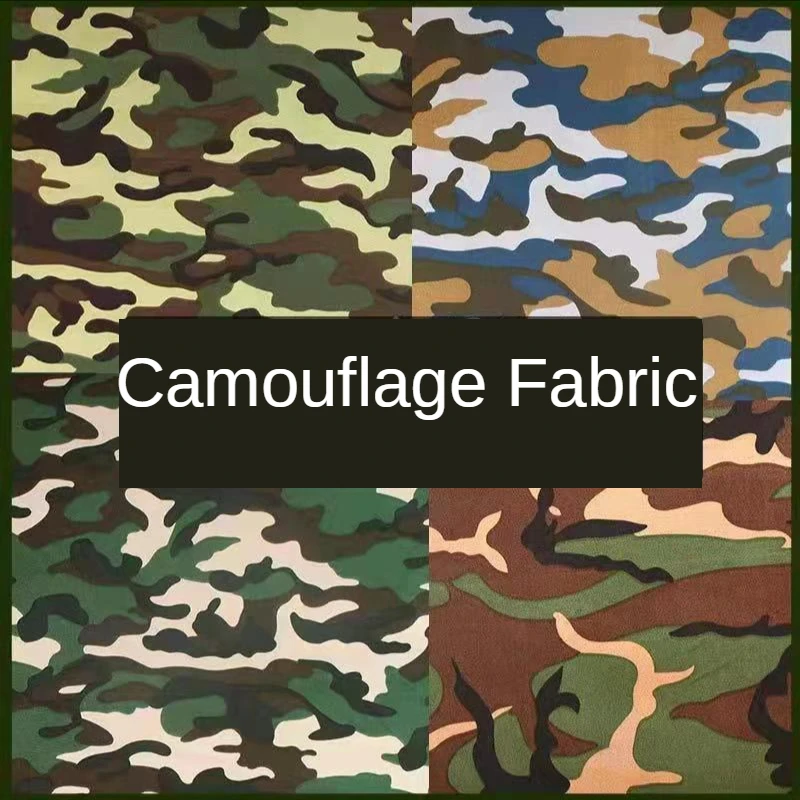 

Camouflage Fabric Pure Cotton By The Meter for Clothing Coats Pants Sewing Printed Outdoor Cloth Medium-thick Summer Diy Textile