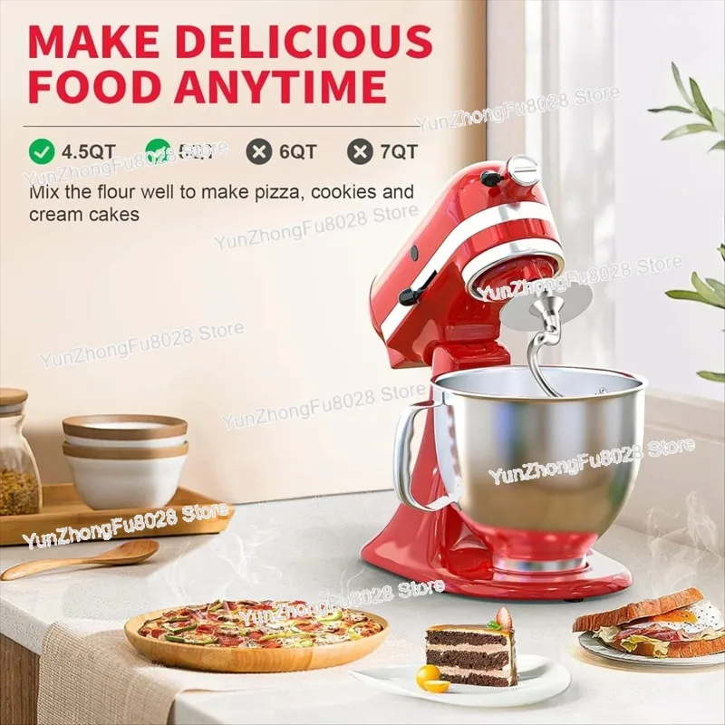Фото Спиральный крюк для теста из нержавеющей стали для миксеров KitchenAid, подходит для чаш объемом 4,5-5 кварт для миксеров с поворотной головкой. №3
