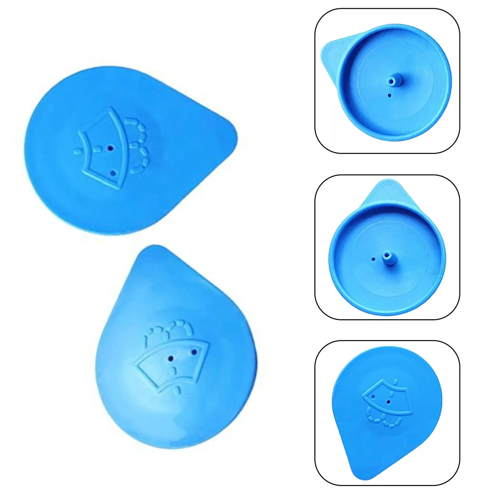 Синяя пластиковая крышка Резервуар омывателя Nissan Простая установка Не