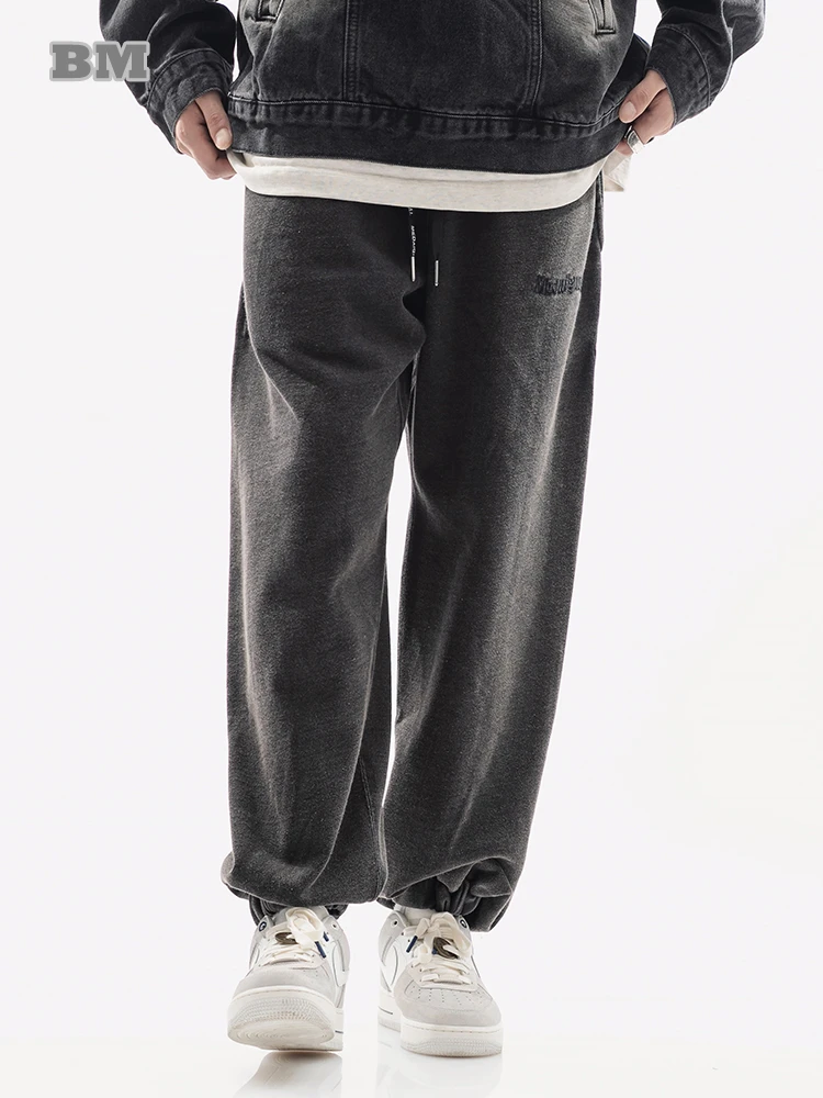 

Брюки спортивные мужские в стиле Харадзюку, повседневные Джоггеры в стиле хип-хоп, модные мешковатые спортивные штаны, уличная одежда в Корейском стиле