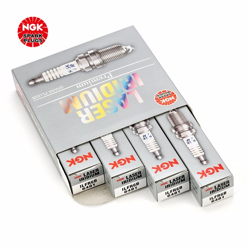 Свеча зажигания NGK Iridium Platinum ILFR6B 6481, подходит для Lion Tiger Forest Impreza Volvo S40 oe LR005483