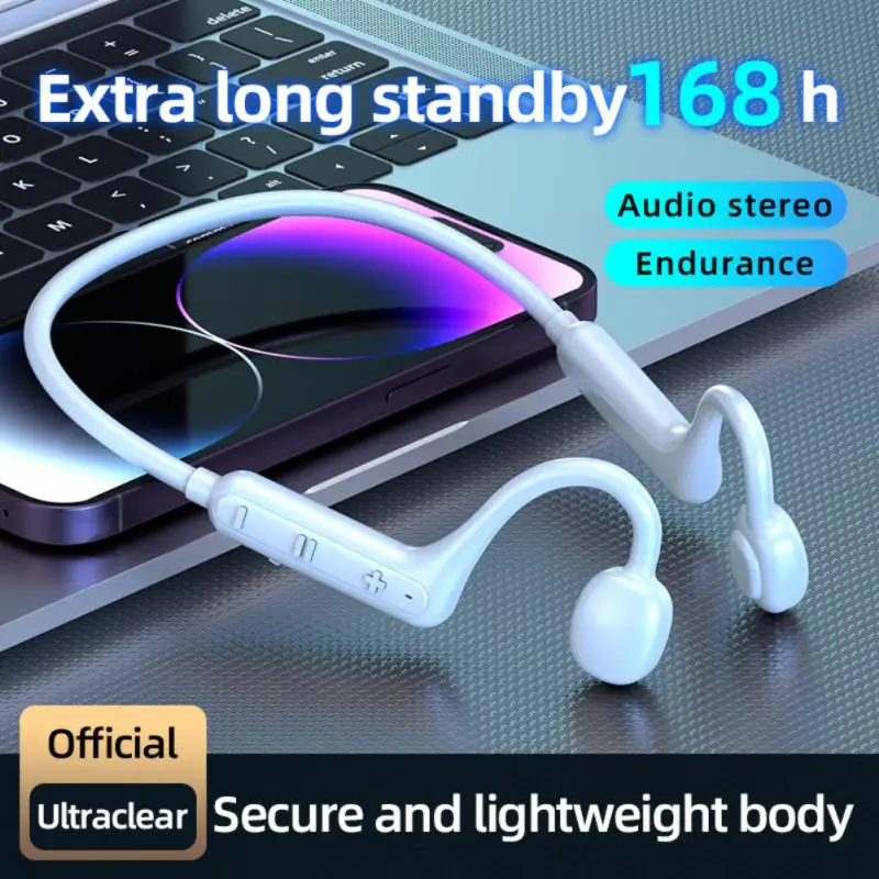 

RYRA Bone Conduction Headphones Headset Free Shipping Wireless Sports Headphones Noise Reduction Tech Waterproof Open Ear