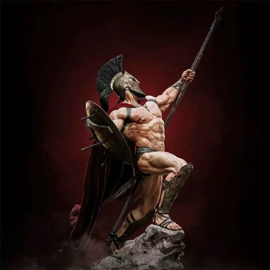 1/24 масштабная фигурка из смолы собранная модель комплект LEONIDAS King of Sparta Warriors хобби