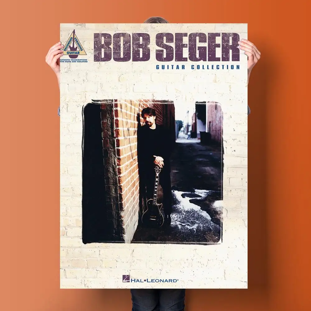 Постер на холсте с изображением Боба сегера певицы настенный художественный