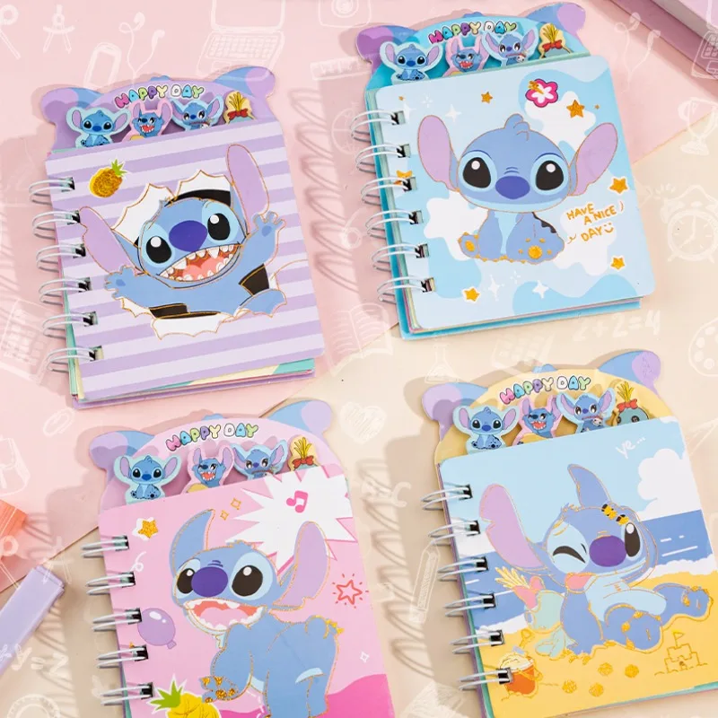 Маленькая мультяшная тетрадь Disney со звездами и стичем аксессуары для детей