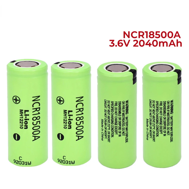 

New high quality 18500a 3.7V 18500 2040mAh 100% Original For NCR18500A 3.6V battery for Toy Torch Flashlight ect