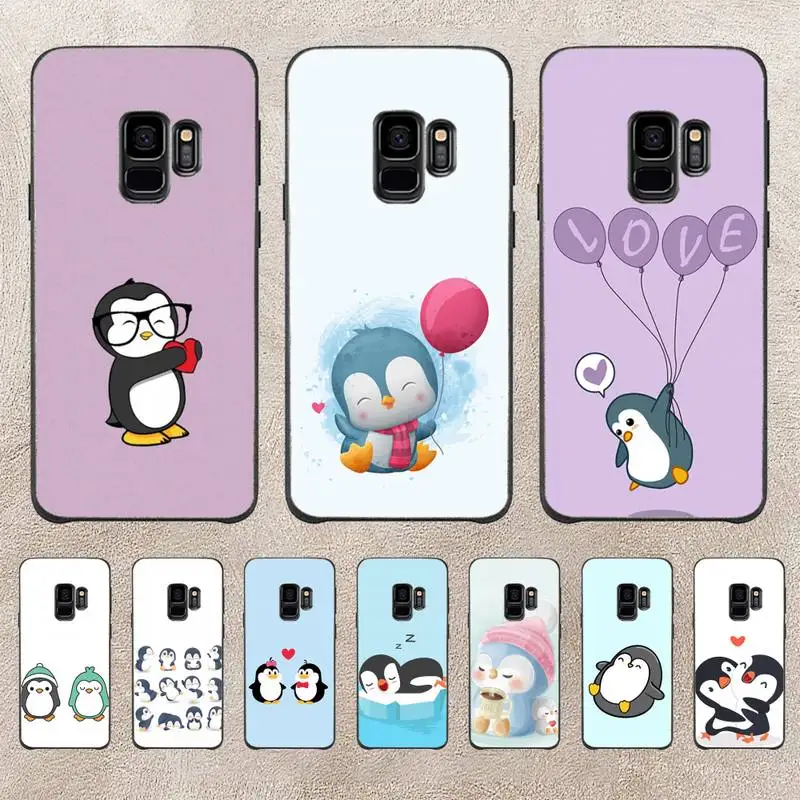 

Cute Lovely Penguin Cartoon Phone Case For Samsung Note 8 9 10 20 Case For Note10Pro 10lite 20ultra M20 M31 Funda Case