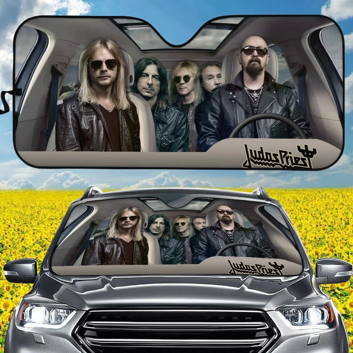 

Funny Cute Print Car Sun Shade for Woman Men Comfort Material Universal Can Be Cut High Quality Auto Windshield Covers New 2023