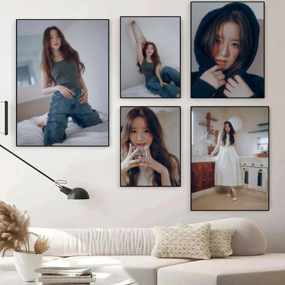 KPOP (G)I-DLE Yeh ShuHua плакат самоклеящаяся художественная водостойкая бумажная