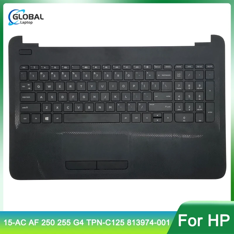 Original New Laptop Case Keyboard for HP 15-AC AF 250 255 G4 TPN-C125 Notebook Palmrest Upper Housing Touchpad Mouse 813974-001
