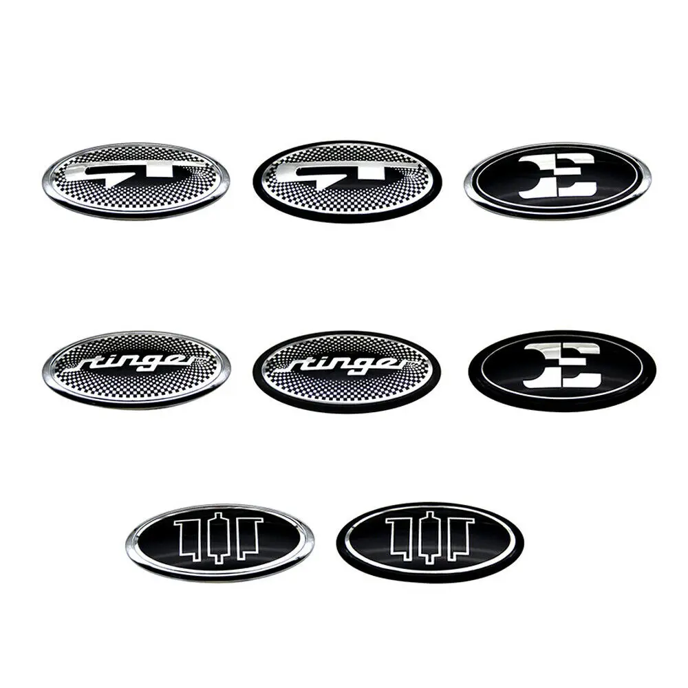 Фото 2 шт., эмблема на переднюю крышку багажника автомобиля Stinger Elantra Rio Soul Forte Optima K3 K4 K5 Shuma K900 №3