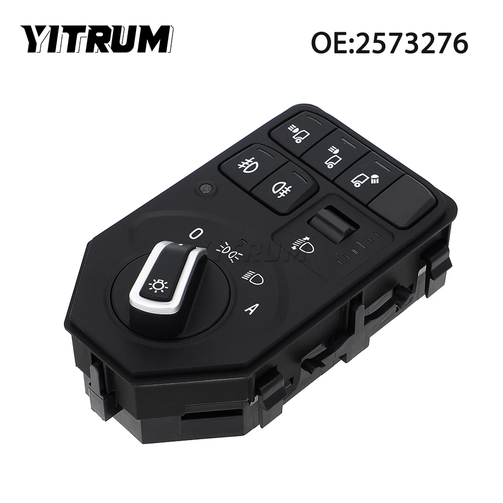 

ЮТРИМ 2573276 Переключатель управления фарами для грузовика SCANIA L P G R S-серии 24 В 6 контактов