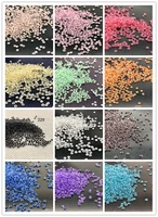 2mm japan mgb transparent core dyed rice beads diy clothing tassel jewelry material accessories wholesale
