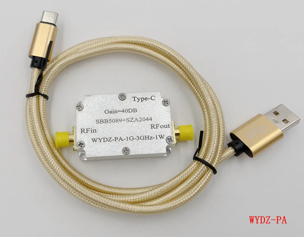 

SBB5089+SZA2044 One-Way Microwave Power Amplifier RF Power Amplifier Module 40DB WYDZ-PA-1G-3GHz-1W