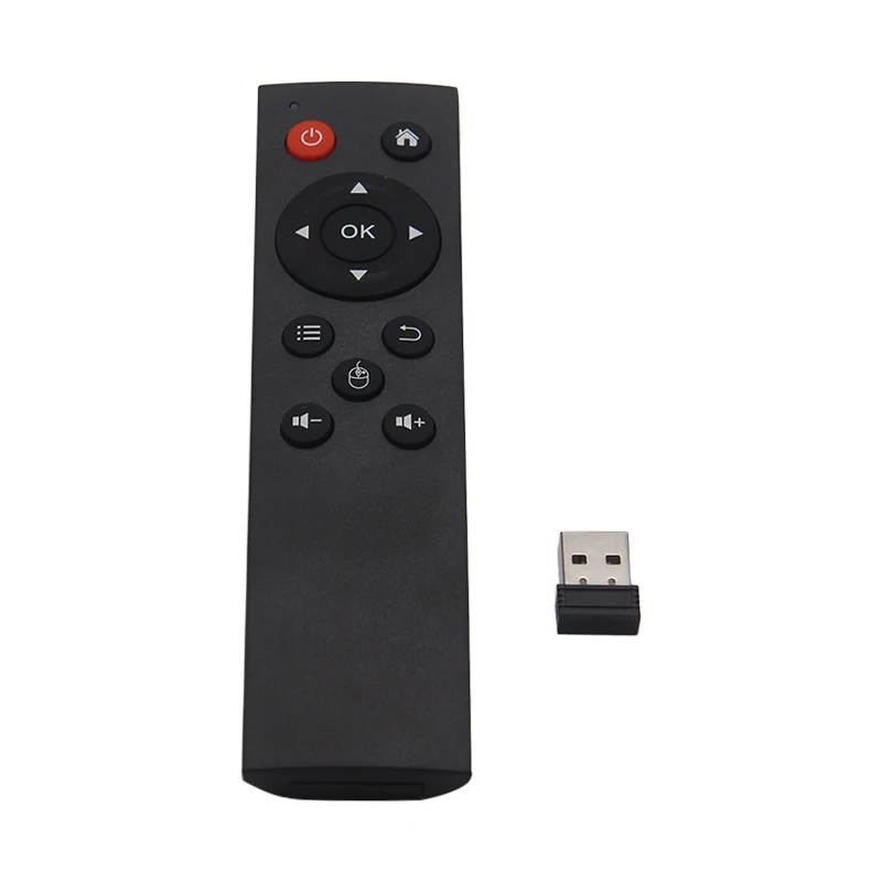 Фото Универсальный беспроводной пульт дистанционного управления 2,4G Air Mouse для Android TV Box, ПК, с USB-приемником, без гироскопа №4