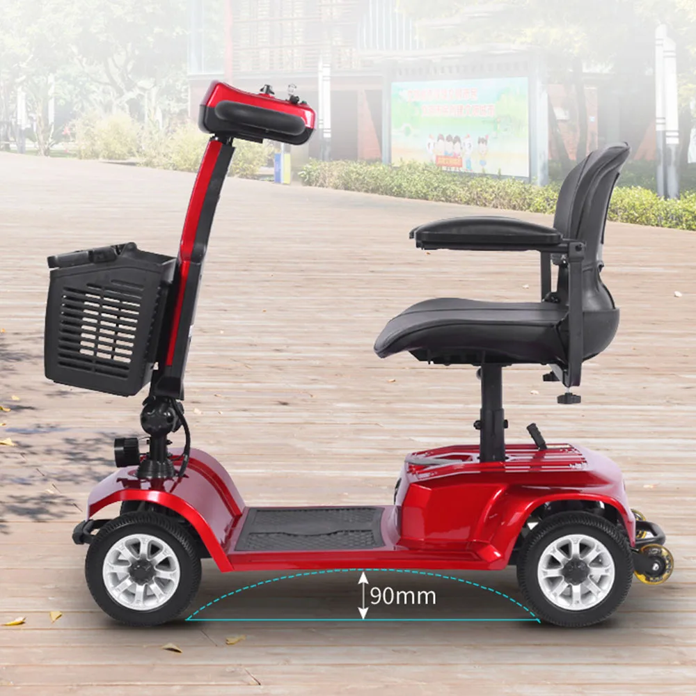 Складной четырехколесный электрический автомобиль, 250 Вт, 24 В ...