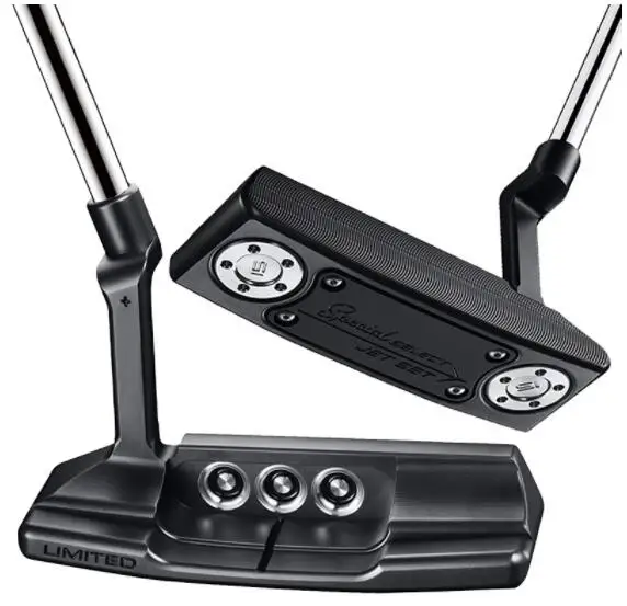 

All Black!!! New Jet Set 32/33/34/35 Newport 2 Plus Special Putters Black Shaft