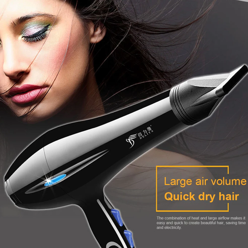 

220V Professional Electric Hair Dryers Strong Power Blow Dryer Barber Salon Styling Tool Home Quick Dry Hairdryer For Hair Salon