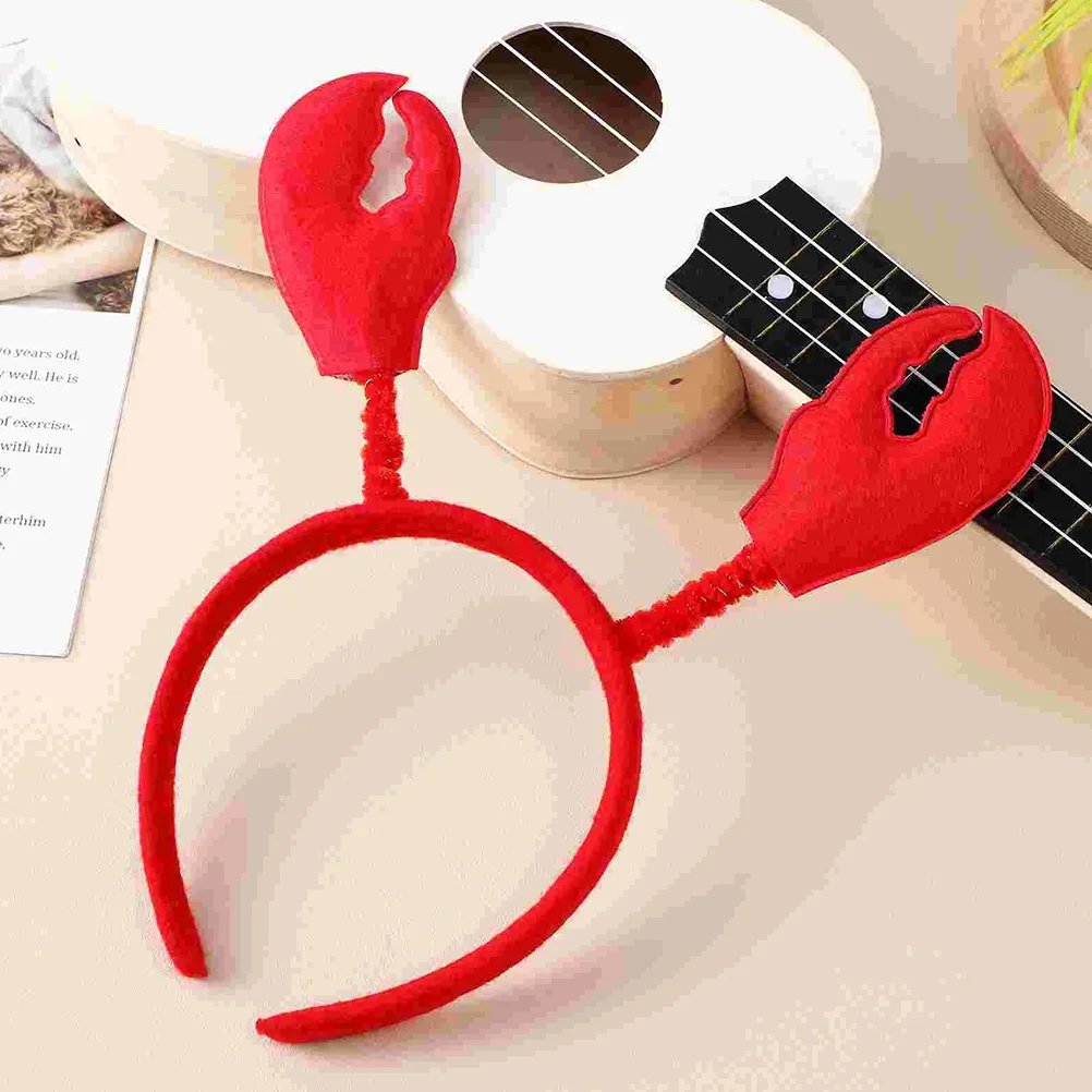 

12pcs Creative Cartoon Hairband Cute Crab Hairband Party Favor Hair Ties Gift Option