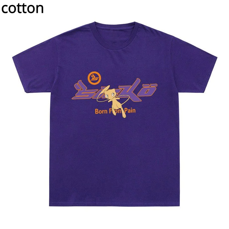 

Fashion Summer T Shrit Men Women SICKO T-Shirt 100% Cotton Tee Shirt O-Neck Streetwear SICKO Letter Print Tops