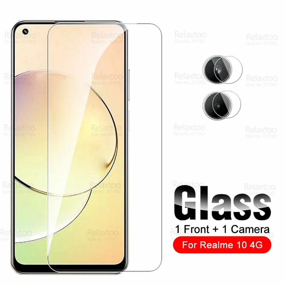 

Закаленное стекло для камеры Realme 10 4G, 2-1, 6,4 дюйма