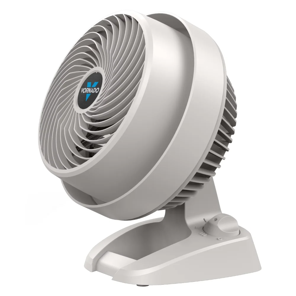 

7" 530 Compact Whole Room Air Circulator Fan, Linen White