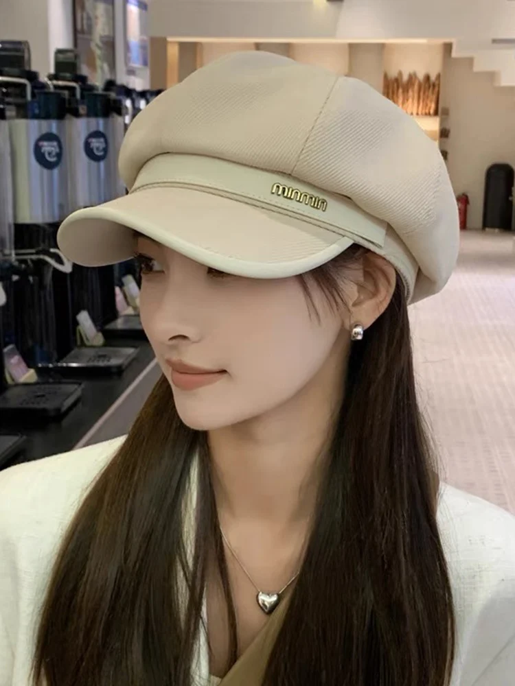 Шляпа женская осенне-зимняя британская ретро интернет-знаменитость