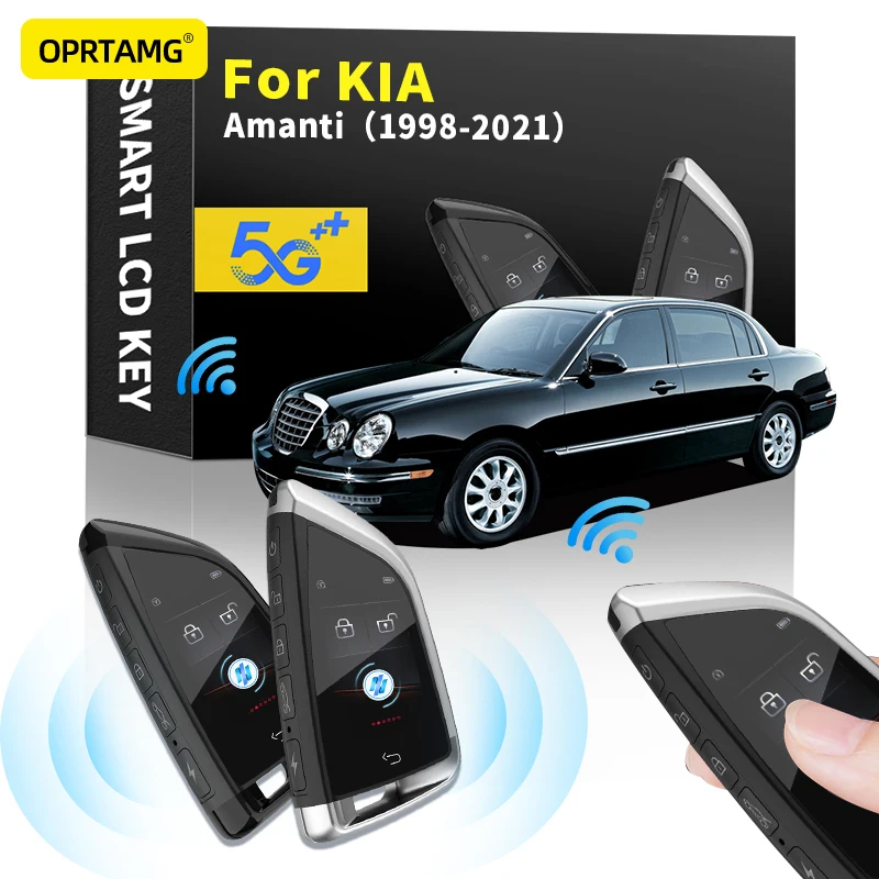 

Автомобильный смарт-ключ дистанционного управления, ЖК-дисплей для бесключевого смарт-ключа для KIA Amanti 2000 2001 2002 2003 2004-2018 2019 2020 2021 2022