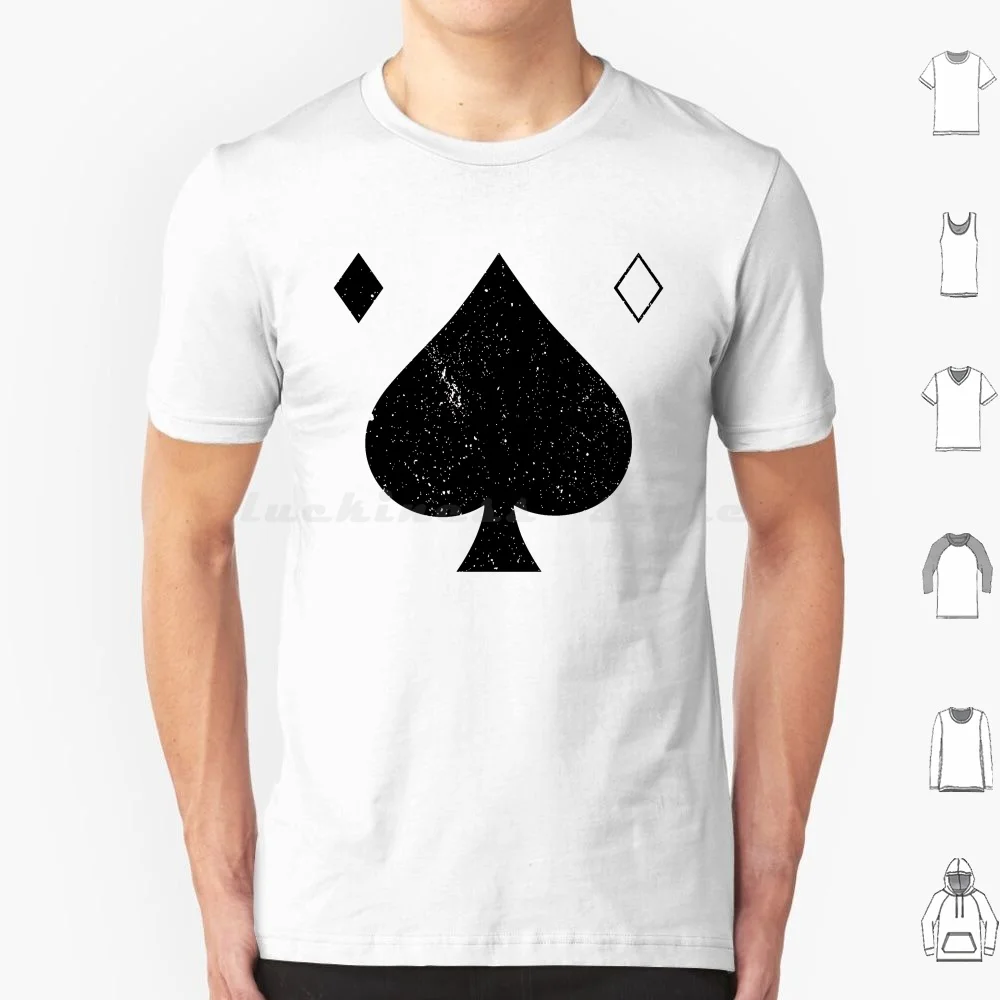 

Футболка с надписью «Spades And diamond» для мужчин и женщин