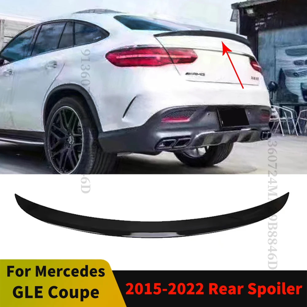 

Rear Spoiler Wing Styling Boot Trunk Lip For Mercedes W166 W167 C292 C167 W292 Benz GLE Coupe 320 400 350 450 2015-2022 Tuning