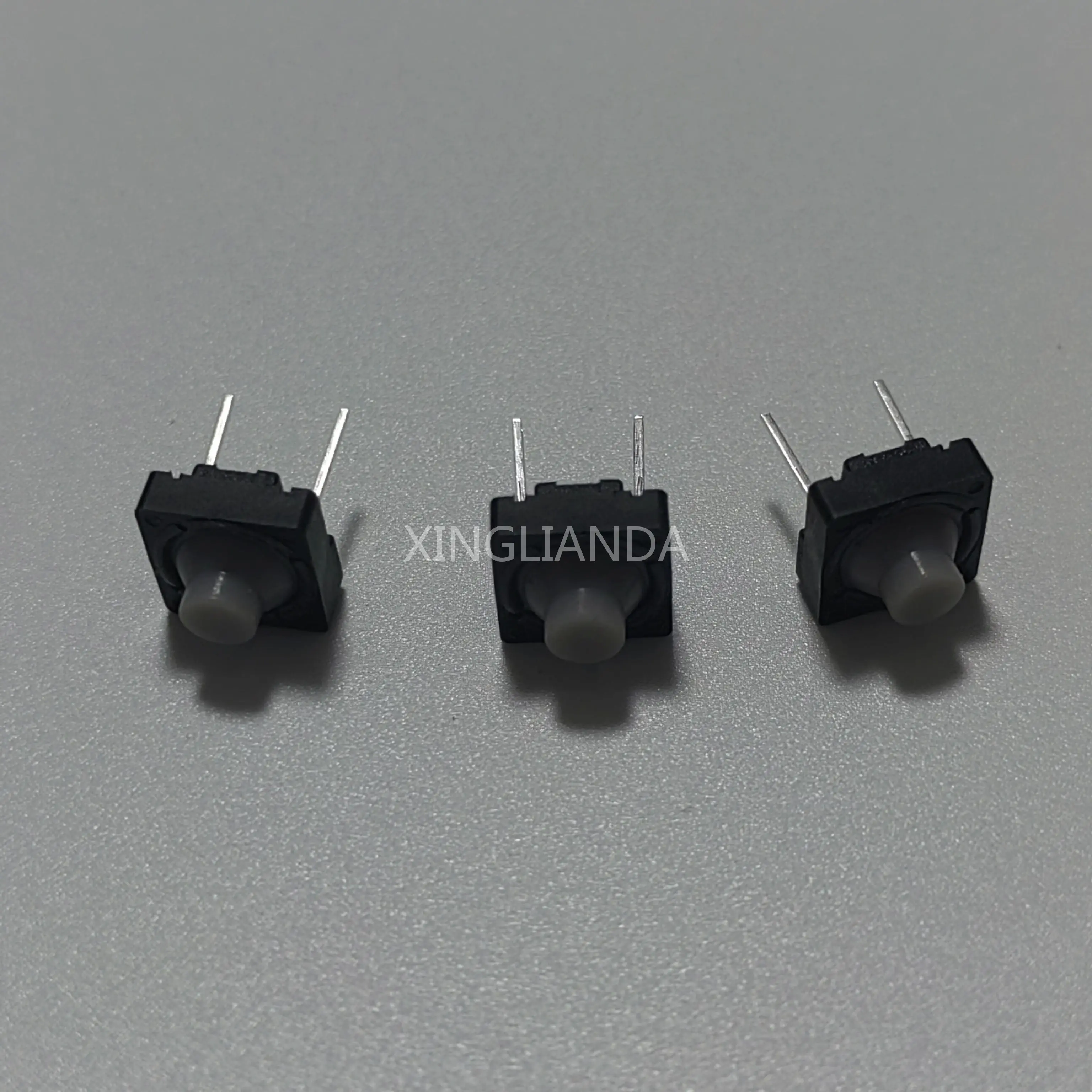 Фото 100 шт. сенсорный 8*8*5 Pin 5H силикагель бесшумная кнопка 8X8X5 мм двухфутовый контактный проводящий силиконовый переключатель 2PIN №3