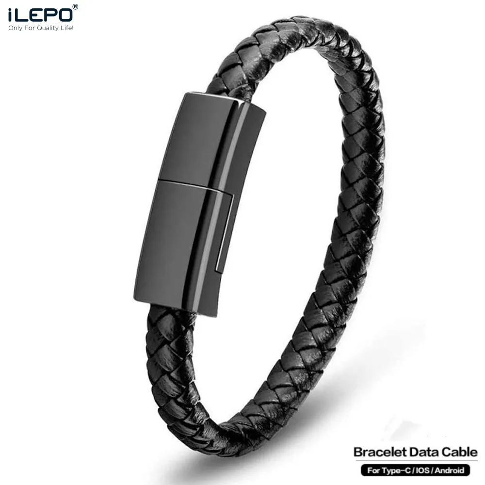 iPhone Chargers Bracelet USB Cable Portable Fast Charging USB Micro Type C Charger Cord For iPhone 13 12 11 Pro Max X Samsung Xiaomi Huawei iPhone Chargers Bracelet USB Cable Portable Fast Charging USB Micro Type C Charger Cord For iPhone 13 12 11 Pro Max X Samsung Xiaomi Huawei