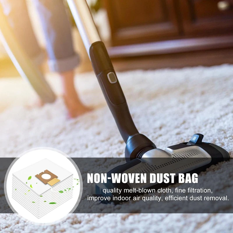 Мешки для пылесоса Hoover H81/H81 Pure Epa/Telios Экстра вместительные нетканые мешки пыли 14