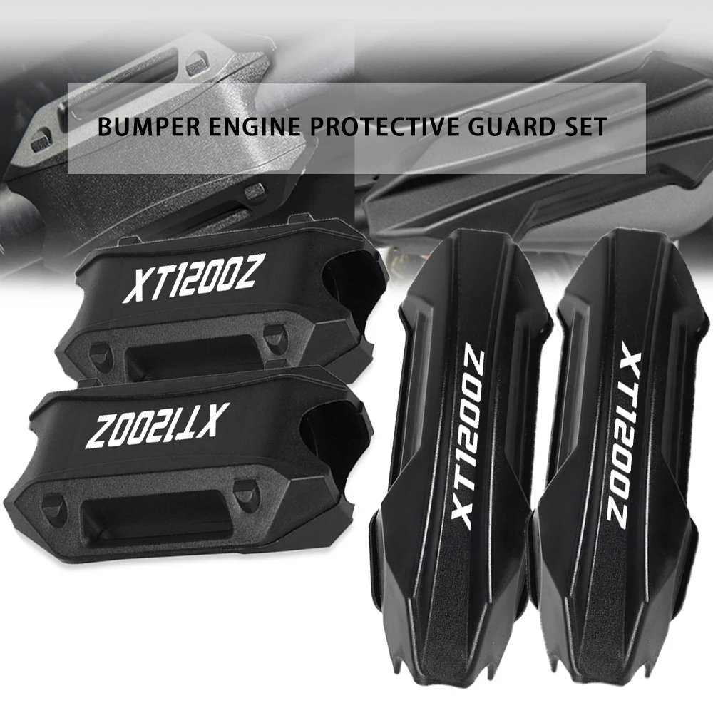 

25mm Universal For YAMAHA XT1200Z ZE SUPERTENERE Motorcycle Crash Bar Guard Bumper Decorative Guard Block 2010-2018 XT 1200Z
