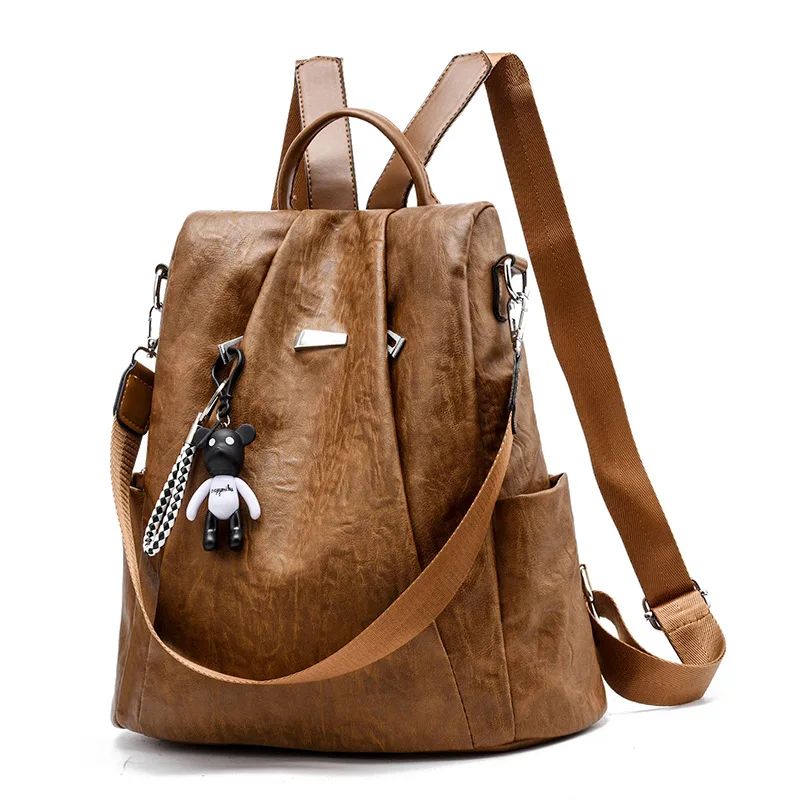 Fashion Printed Pvc Backpack Mommy Travel Bags Women's Small Brand Designer School Bags