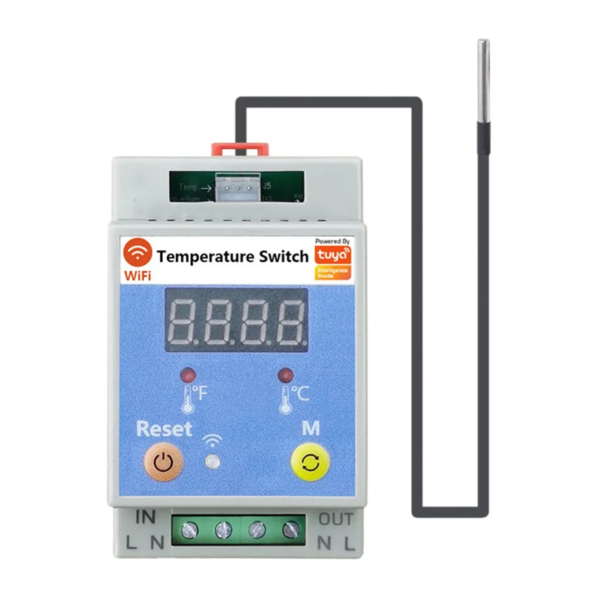 Tuya Wi-Fi переключатель температуры таймер контроль управление через приложение