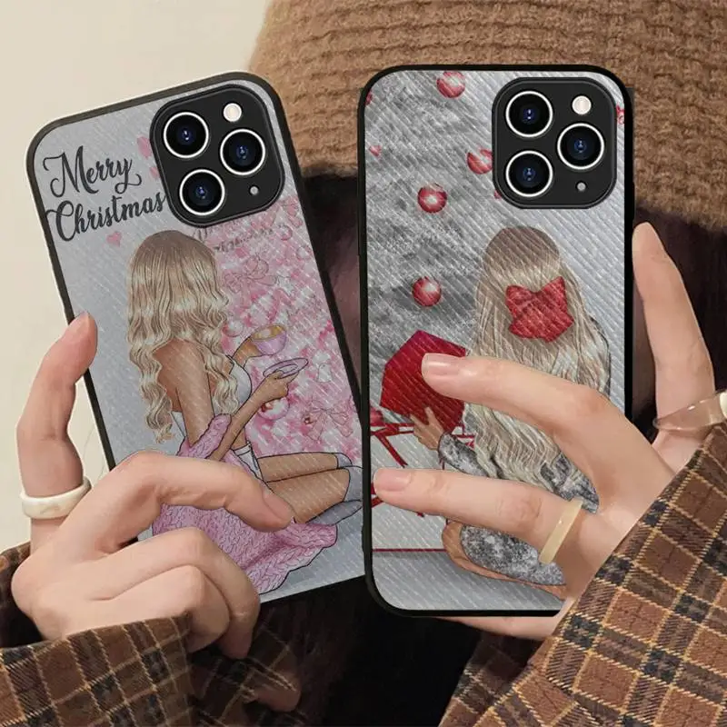 

High Heels Girl Fashion Woman Phone Case Hard Leather Case for iPhone 11 12 13 Mini Pro Max 8 7 Plus SE 2020 X XR XS Coque