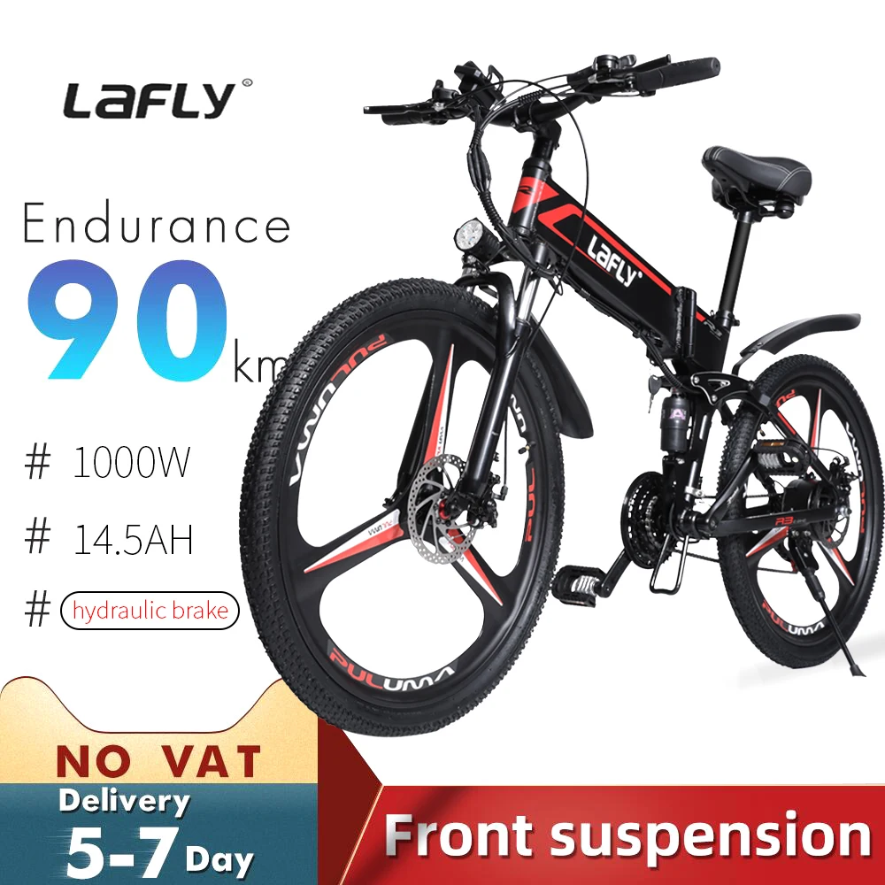 Электрический велосипед LAFLY -X3 1000 Вт 26 дюймов горный для взрослых литиевая