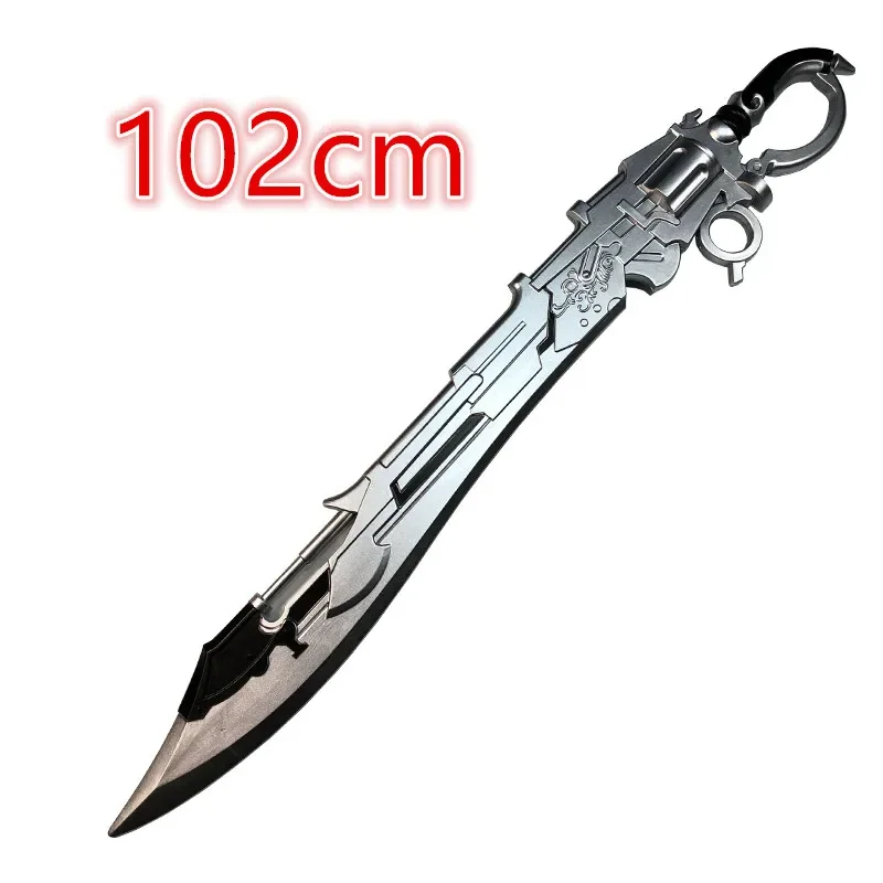 

Final Fantasy 7 VII Sword Cosplay Cloud Strife Buster Armor Gunblade Sword 108cm Remake Knife Prop Safety PU Zack Fair Weapon