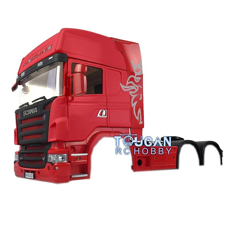

Hercules 3Axle Hightop Shell 1/14 RC Tractor Electric Truck Remote Control Car Tamy Sca Outdoor Toys For Adults Model THZH0444